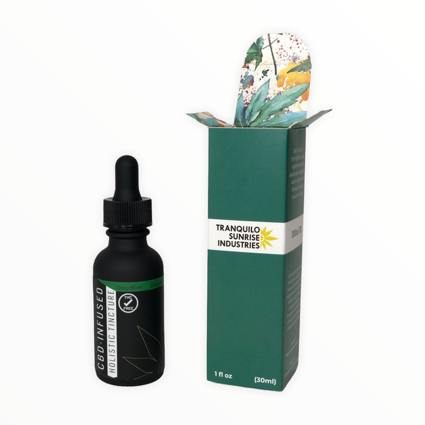 CBD Infused Holistic Tincture (3000mg CBD)