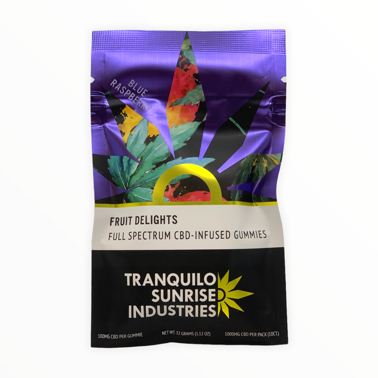 Fruit Delights - Blue Raspberry (1000mg CBD)